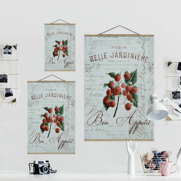 Tableaux de Andrea Haase Shabby Chic Collage - Framboise