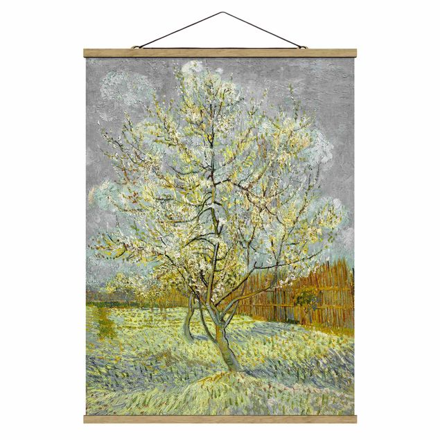 Tableau arbre Vincent van Gogh - Pêcher en fleur