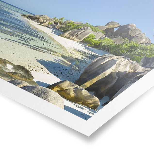 Tableaux plage Dream Beach Seychelles