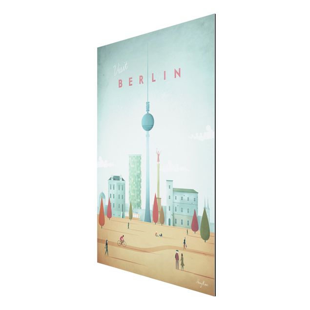 Tableaux vintage Poster de voyage - Berlin