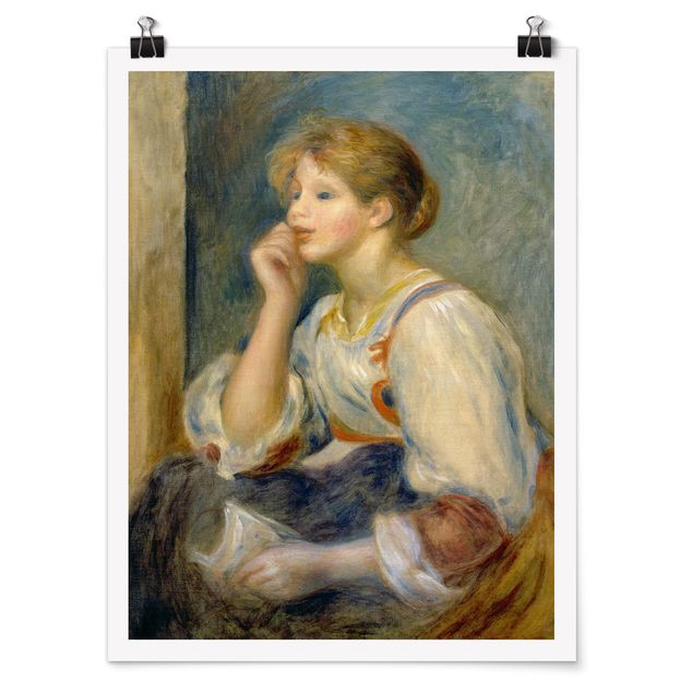 Tableau moderne Auguste Renoir - Femme avec une lettre