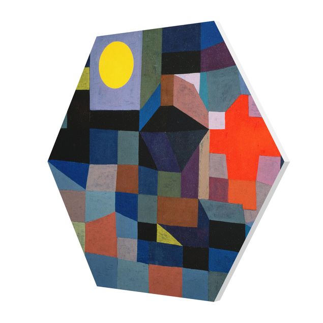 Tableau forex Paul Klee - Feu à la pleine lune