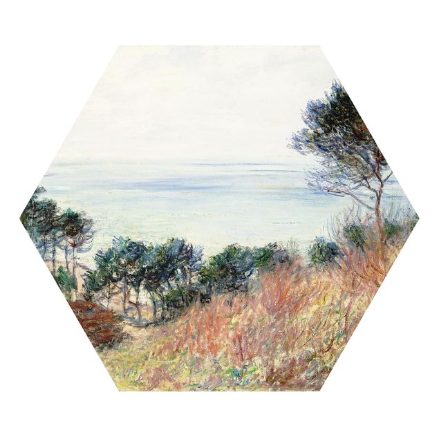 Tableau bord de mer Claude Monet - La côte de Varengeville