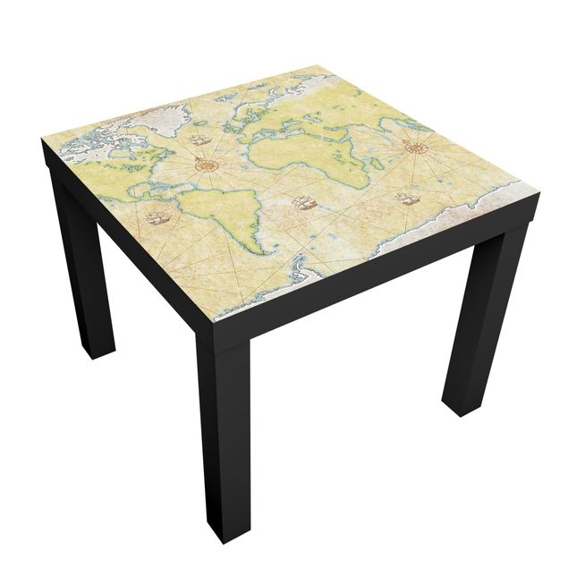 Revêtement adhésif pour meuble World Map