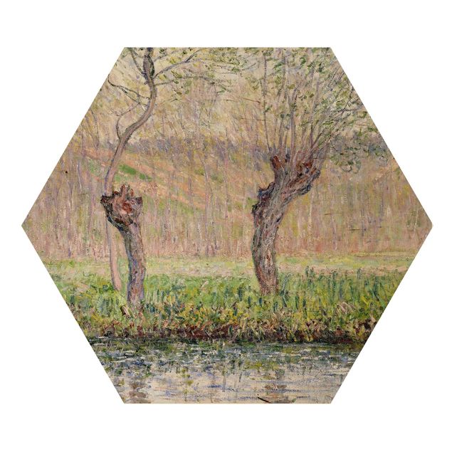 reproduction tableau monet Claude Monet - Saule au printemps