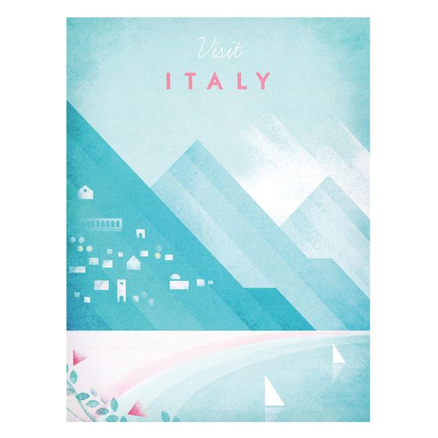 Tableau paysages Poster de voyage - Italie