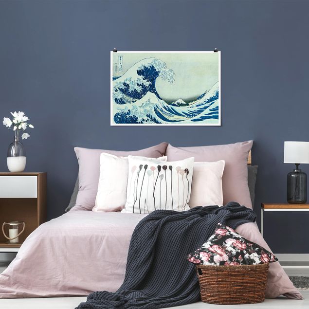 Tableau mer Katsushika Hokusai - La grande vague à Kanagawa
