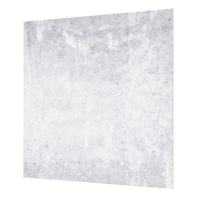 Fonds de hotte - Light Grey Concrete Pattern - Carré 1:1