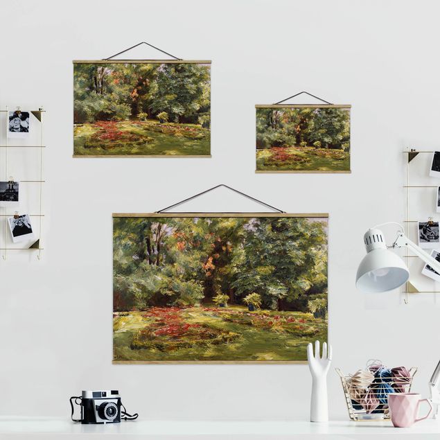 Tableaux modernes Max Liebermann - Terrasse fleurie du Wannseegarten
