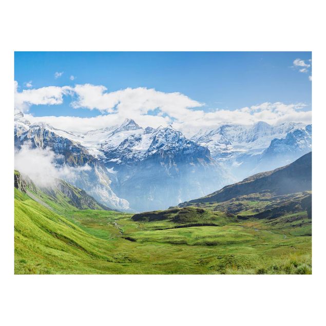 Tableau paysage Panorama alpin de Swizz