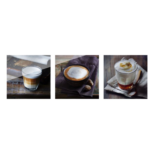 Tableaux en verre magnétique Caffè Latte