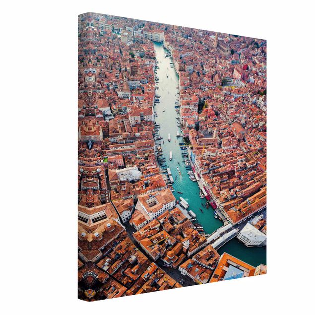 Tableau ville du monde Canal Grande à Venise