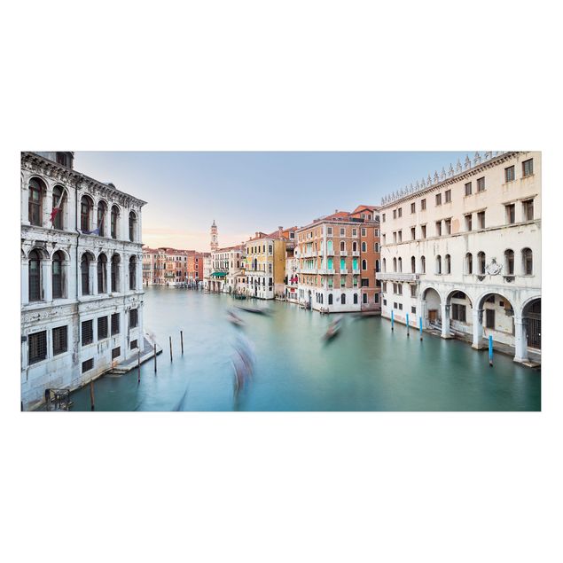 Décoration pour fenêtre - Canale Grande Vue du pont du Rialto Venise