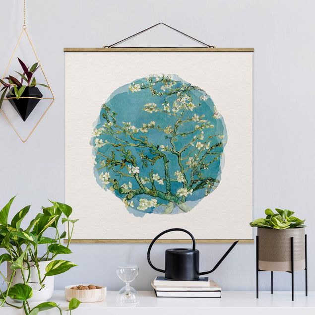Décorations cuisine Aquarelles - Vincent Van Gogh - Amandiers en fleur