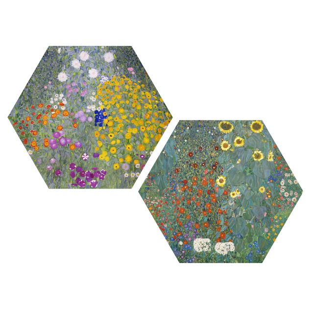 Tableaux moderne Gustav Klimt - Le jardin vert