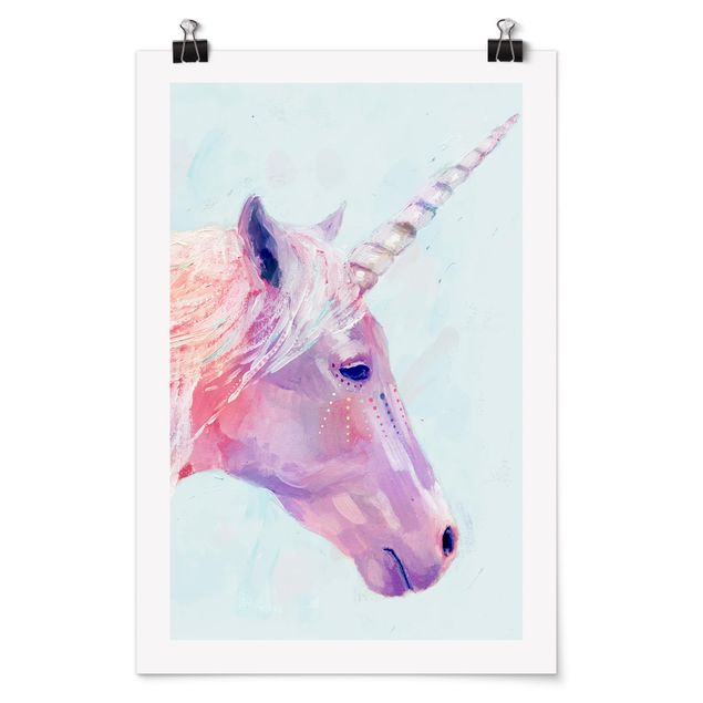 Poster animaux Mystic Unicorn I