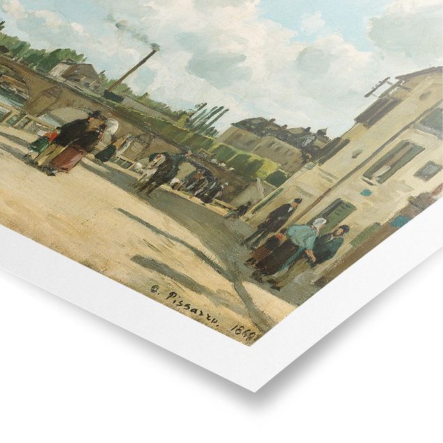 Courant artistique Postimpressionnisme Camille Pissarro - Vue de Pontoise