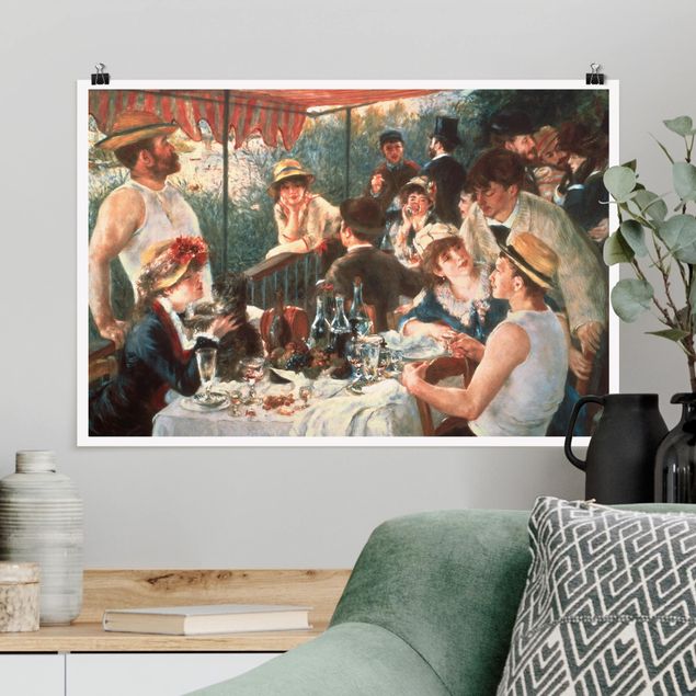 Décorations cuisine Auguste Renoir - Déjeuner de la fête du bateau
