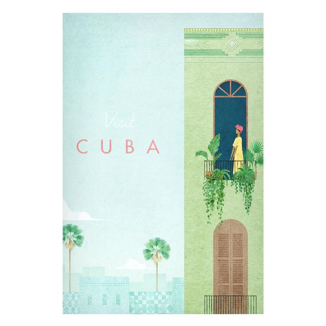 Tableaux modernes Campagne touristique - Cuba