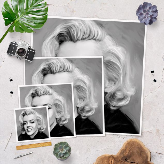 Tableaux muraux Marilyn en privé