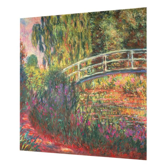 Fonds de hotte Claude Monet - Pont japonais dans le jardin de Giverny