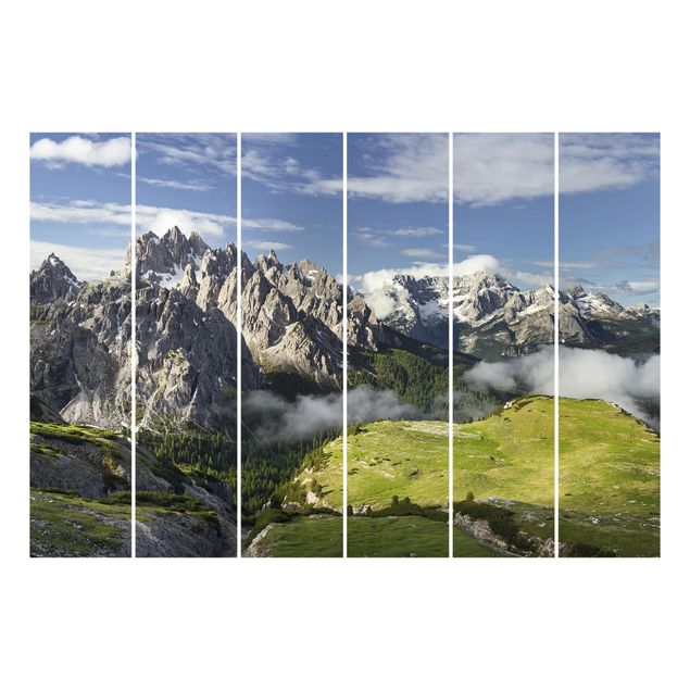 Tableaux de Rainer Mirau Alpes italiennes