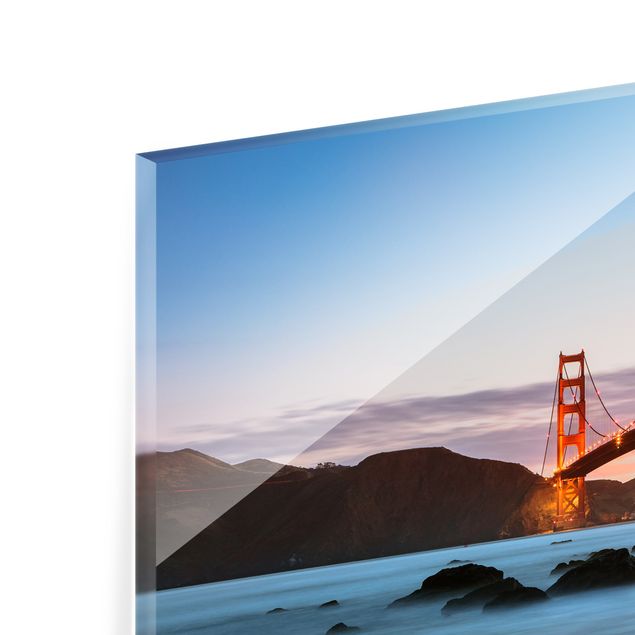 Fond de hotte - Twilight In San Francisco  - Format paysage 3:2