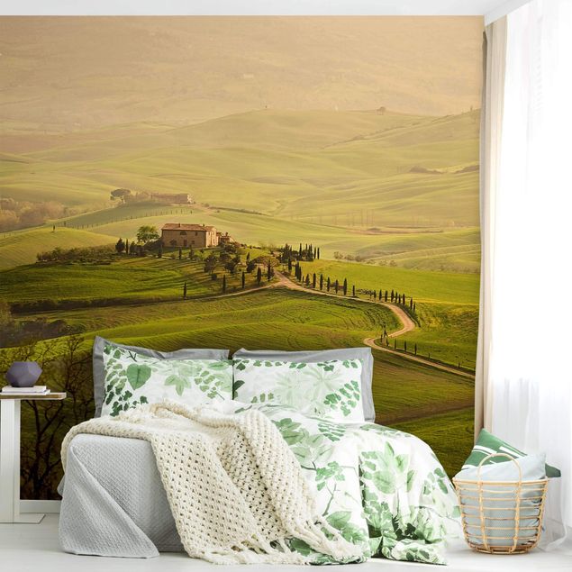 Papier peint paysage Chianti Toscane