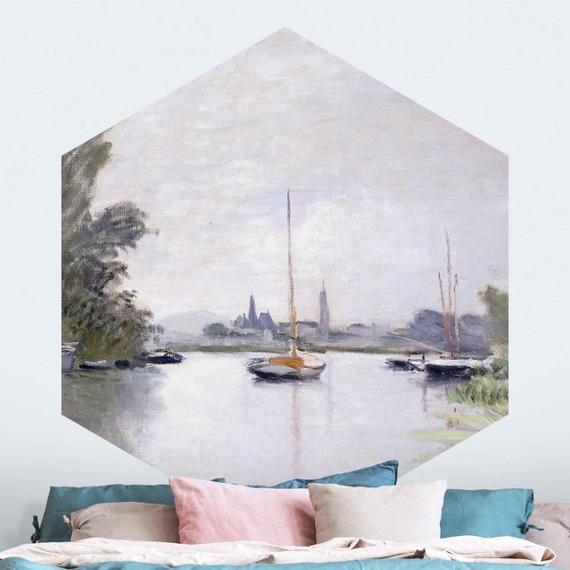 Tableaux Impressionnisme Claude Monet - Argenteuil vue du petit bras de la Seine