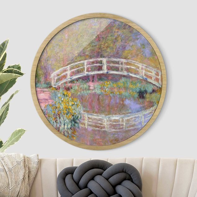 Tableaux paysage Claude Monet - Pont du jardin de Monet