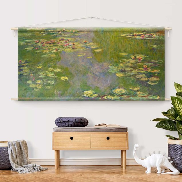 Déco mur cuisine Claude Monet - Green Waterlilies