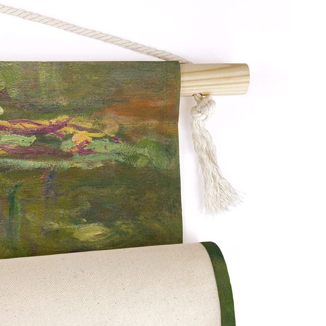 tenture murale xxl Claude Monet - Green Waterlilies