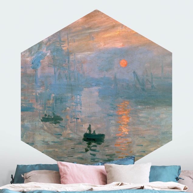 Toile impressionniste Claude Monet - Impression (lever de soleil)