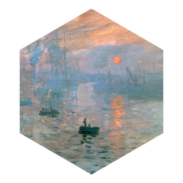 Tapisserie paysage Claude Monet - Impression (lever de soleil)