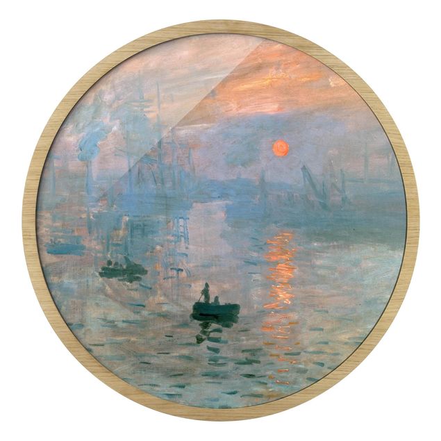 Tableaux reproductions Claude Monet - Impression (lever de soleil)
