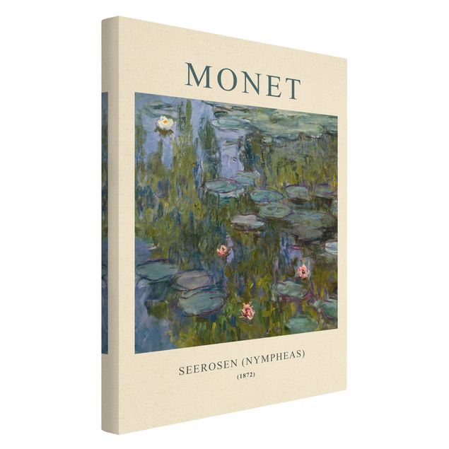 Tableaux florals Claude Monet - Nymphes (Nymphaeas) - Édition musée