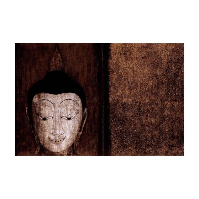 tapis mandala Happy Buddha