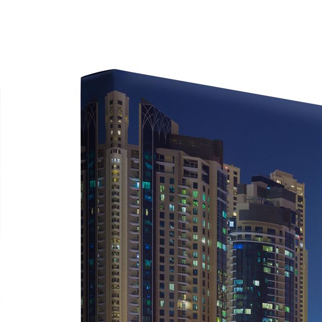 Tableaux muraux Dubai Night Skyline