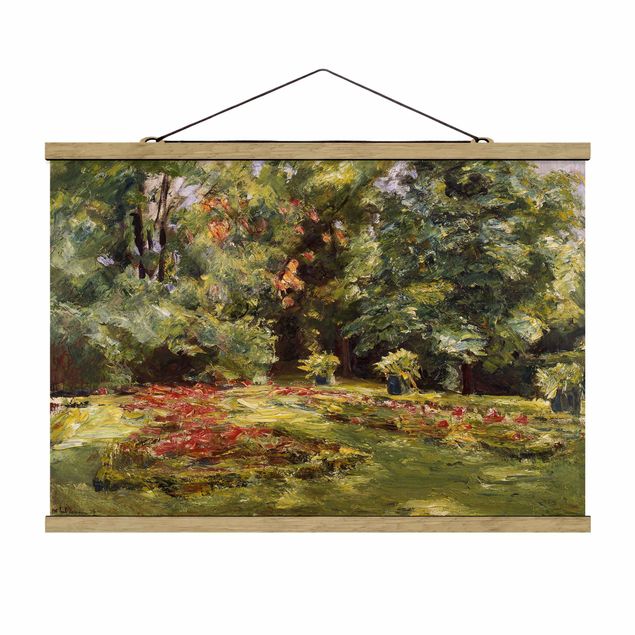 Tableaux arbres Max Liebermann - Terrasse fleurie du Wannseegarten