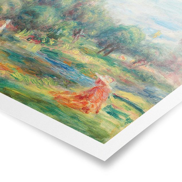 Tableaux Artistiques Auguste Renoir - Paysage à Cagnes