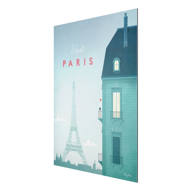 Tableaux vintage Poster de voyage - Paris