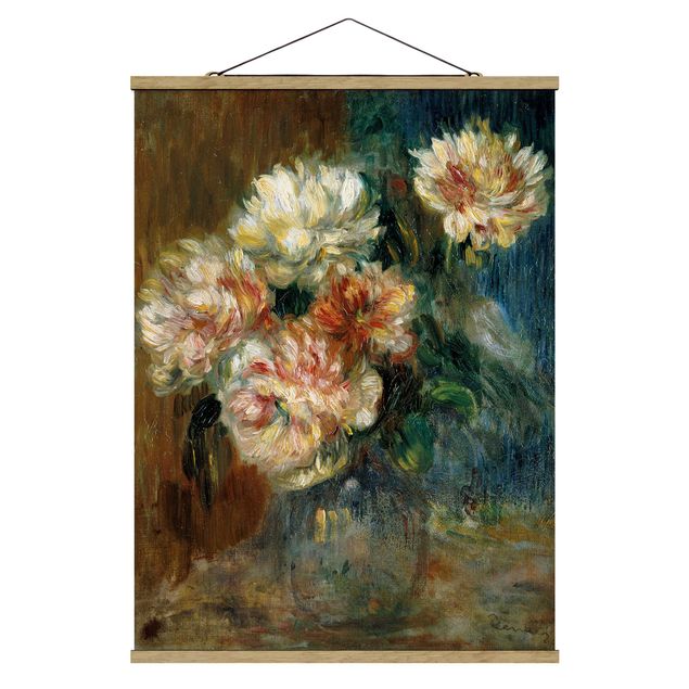 Tableaux moderne Auguste Renoir - Vase de pivoines