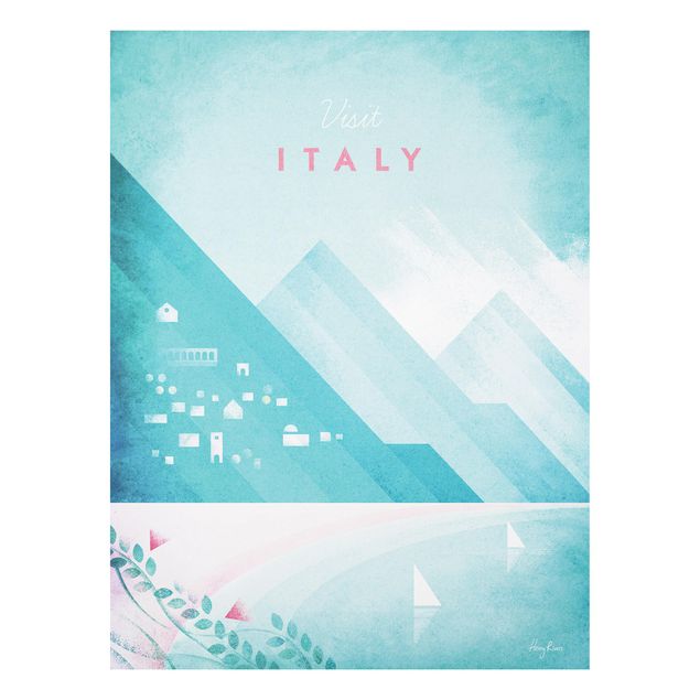 Tableau paysages Poster de voyage - Italie