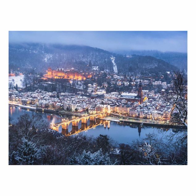 Fonds de hotte - Heidelberg In The Winter - Format paysage 4:3