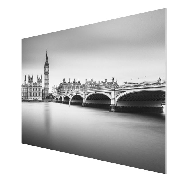 Tableau moderne Pont de Westminster et Big Ben
