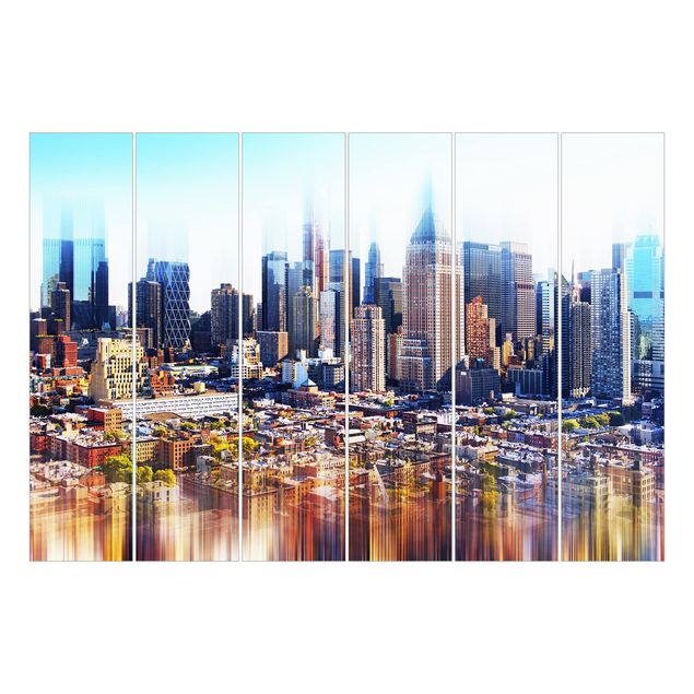 Panneaux japonais Manhattan Skyline Urban Stretch