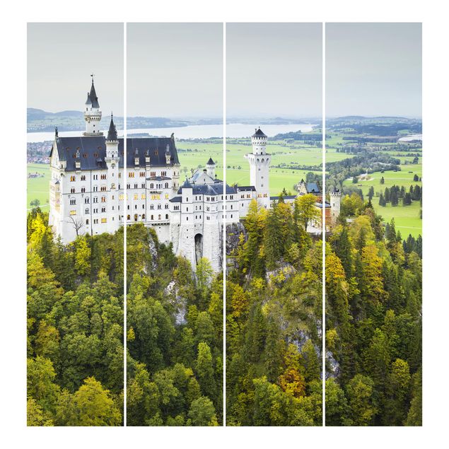 Tableaux de Rainer Mirau Panorama du château de Neuschwanstein
