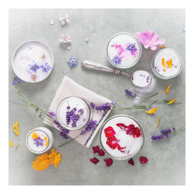 Fond de hotte - Edible Flowers With Lavender Sugar