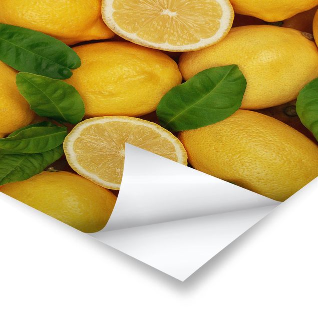 Poster cuisine - Juicy lemons