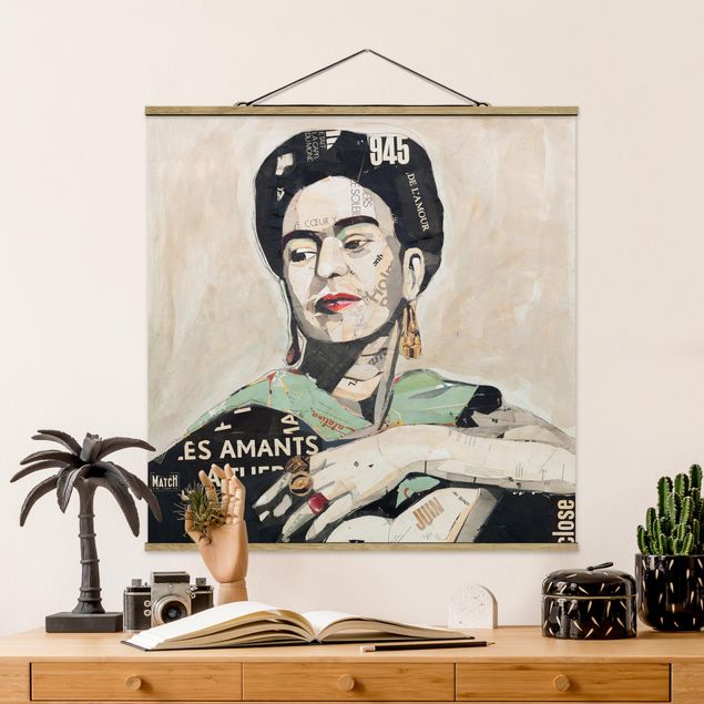 Déco murale cuisine Frida Kahlo - Collage No.4